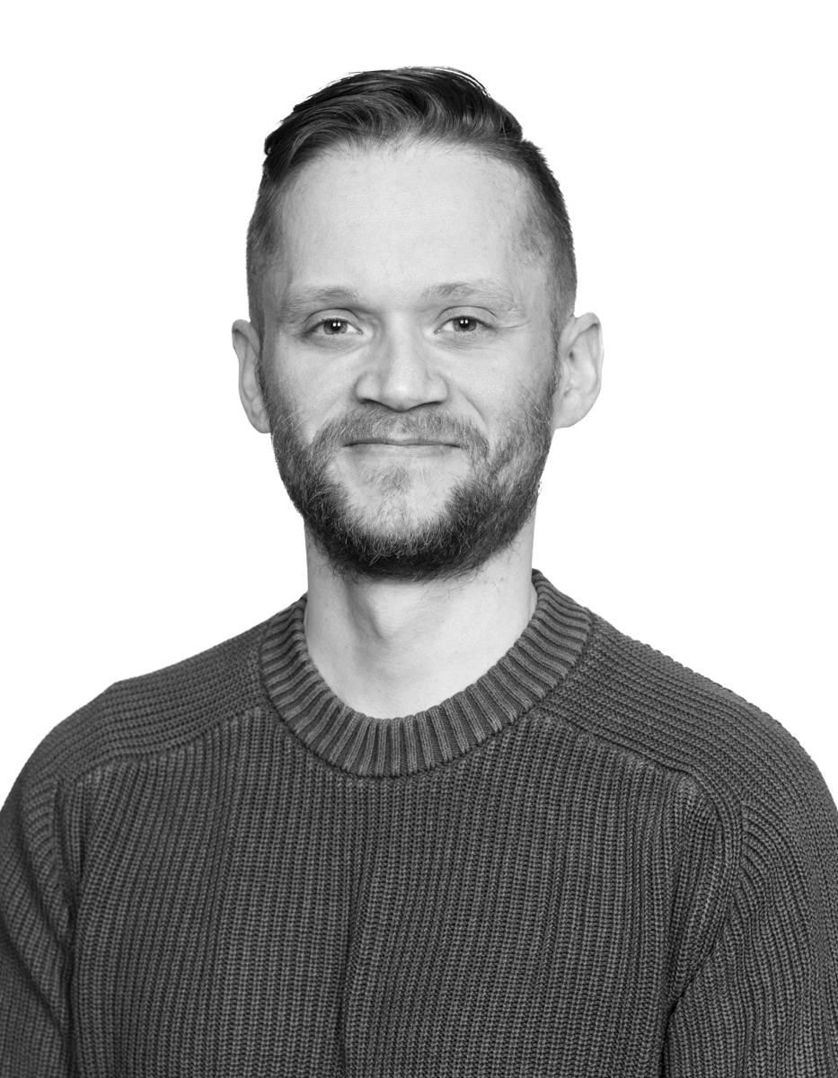 Mynd af Hjörti Má Gestssyni, starfsmanni Pascal